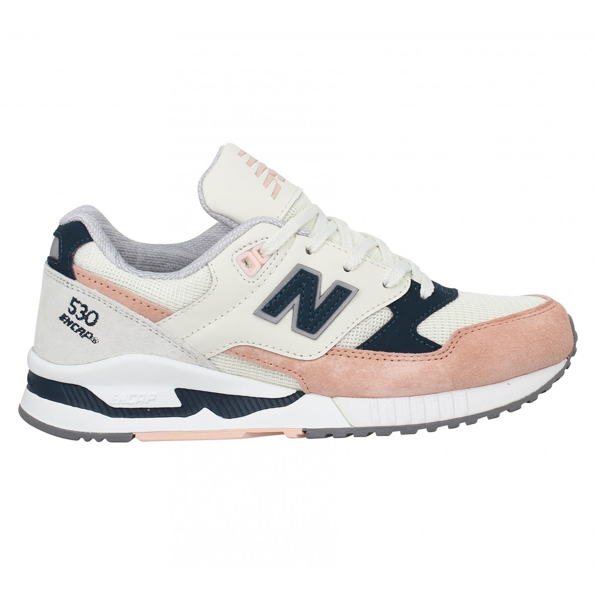 new balance femme blanc et bleu